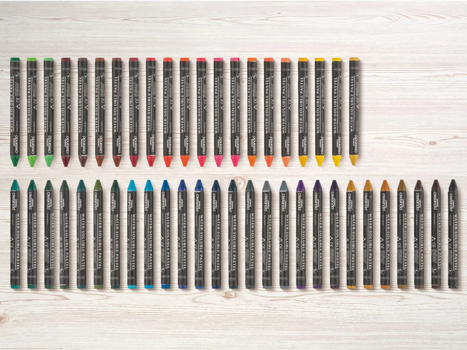 crelando Aquarell pastels de cire, 48 pices