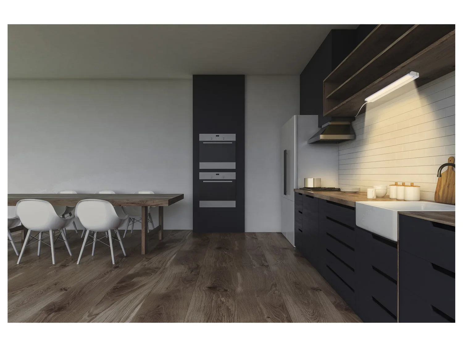 LIVARNO home Rglette sous meuble LED  blanc variable