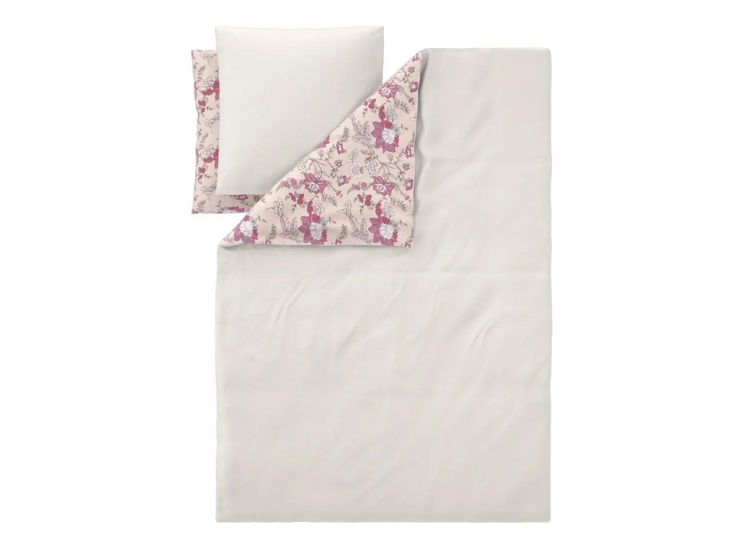 LIVARNO Parure de lit ou parure de lit double face en satin, 260 x 240 cm