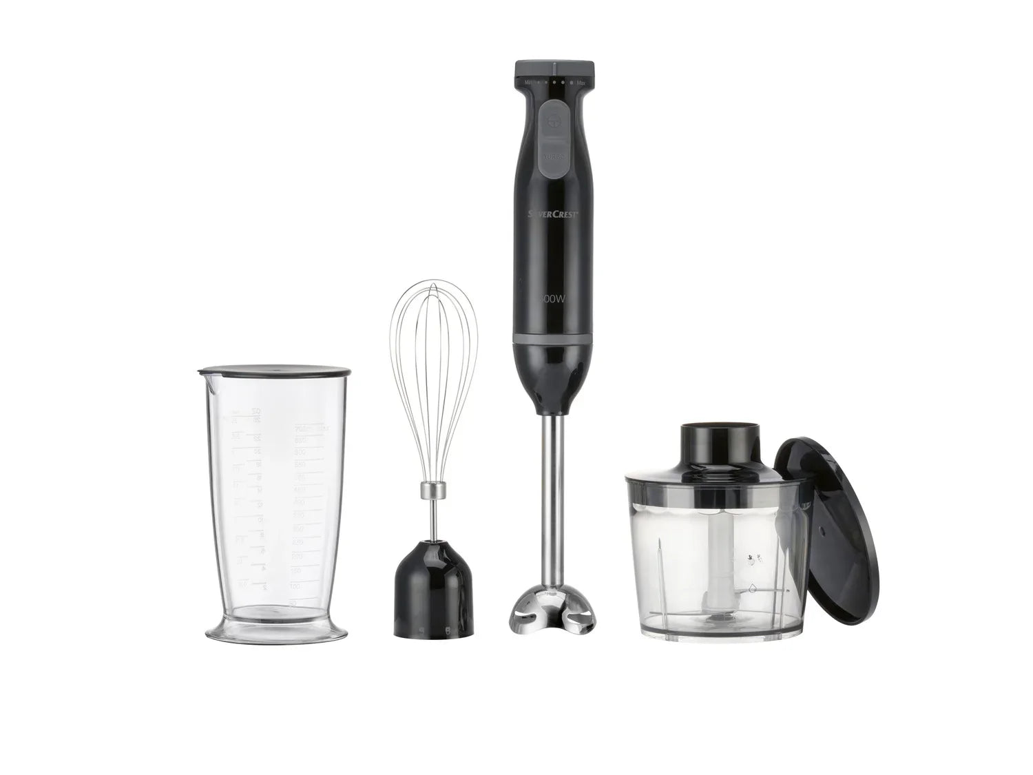 SILVERCREST KITCHEN TOOLS Mixeur plongeant 3-en-1 SSMS 600 E6 / SOSMS 600 E6