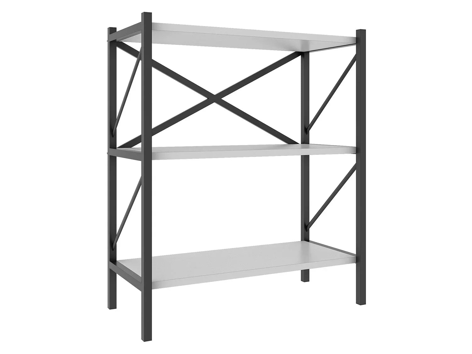 VCM tagre design industriel Insasi, 34 x 66 x 85/121/160 cm
