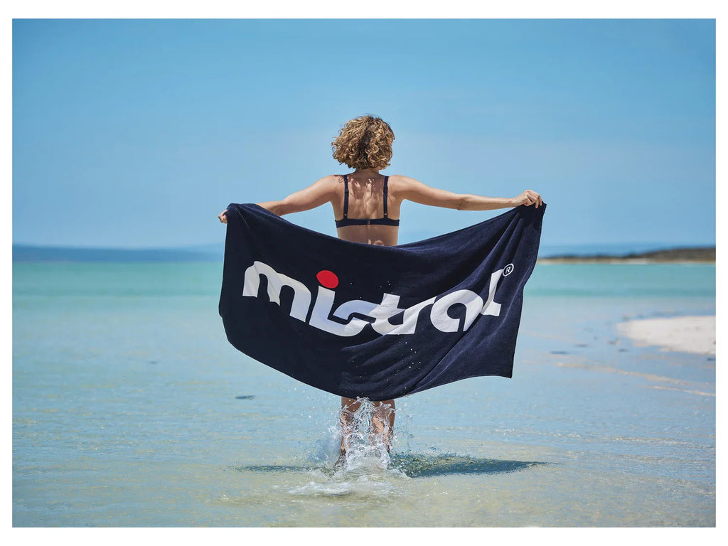 Serviette de plage en ponge, 85 x 160 cm