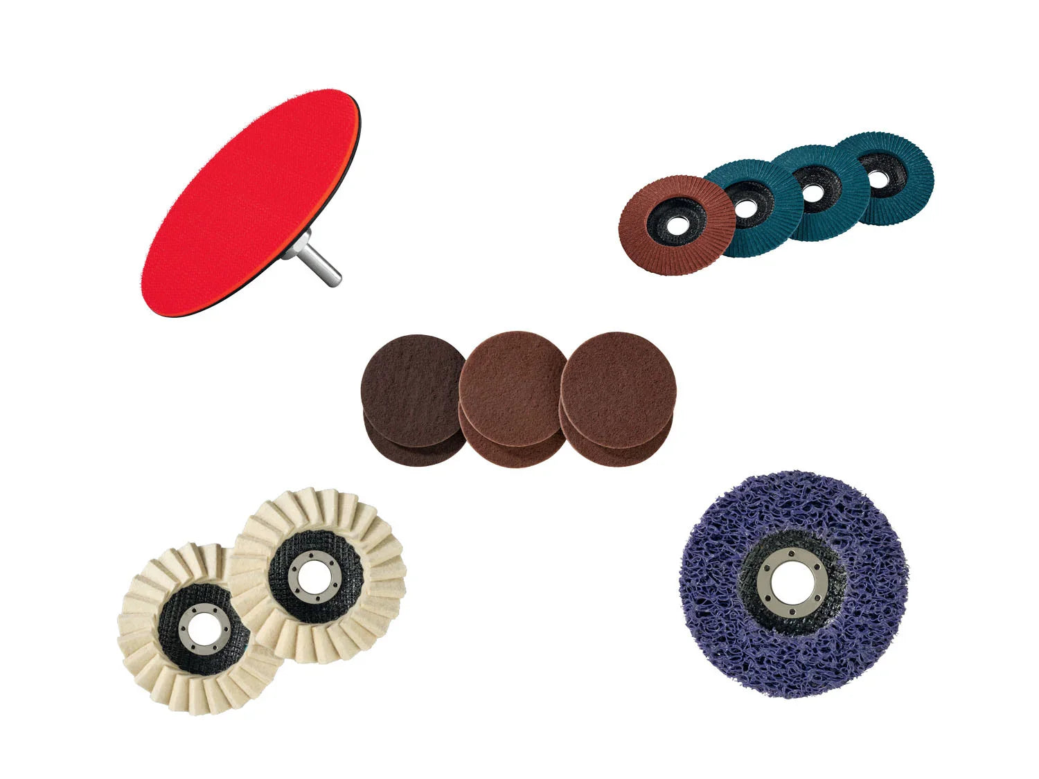 PARKSIDE Accessoires pour meuleuse dangle,  115 mm