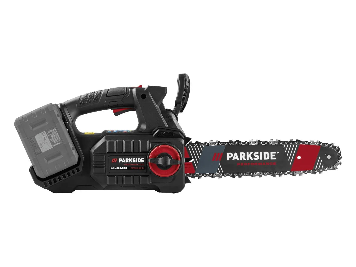 PARKSIDE PERFORMANCE Trononneuse dlagage sans fil PPAKS 40-Li B2, guide 35 cm, 40 V
