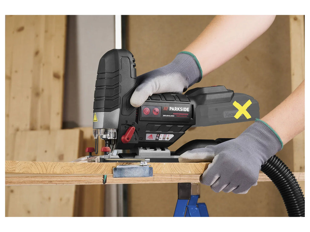 PARKSIDE PERFORMANCE Scie sauteuse sans fil, PSSPA 20-Li D3, 20 V