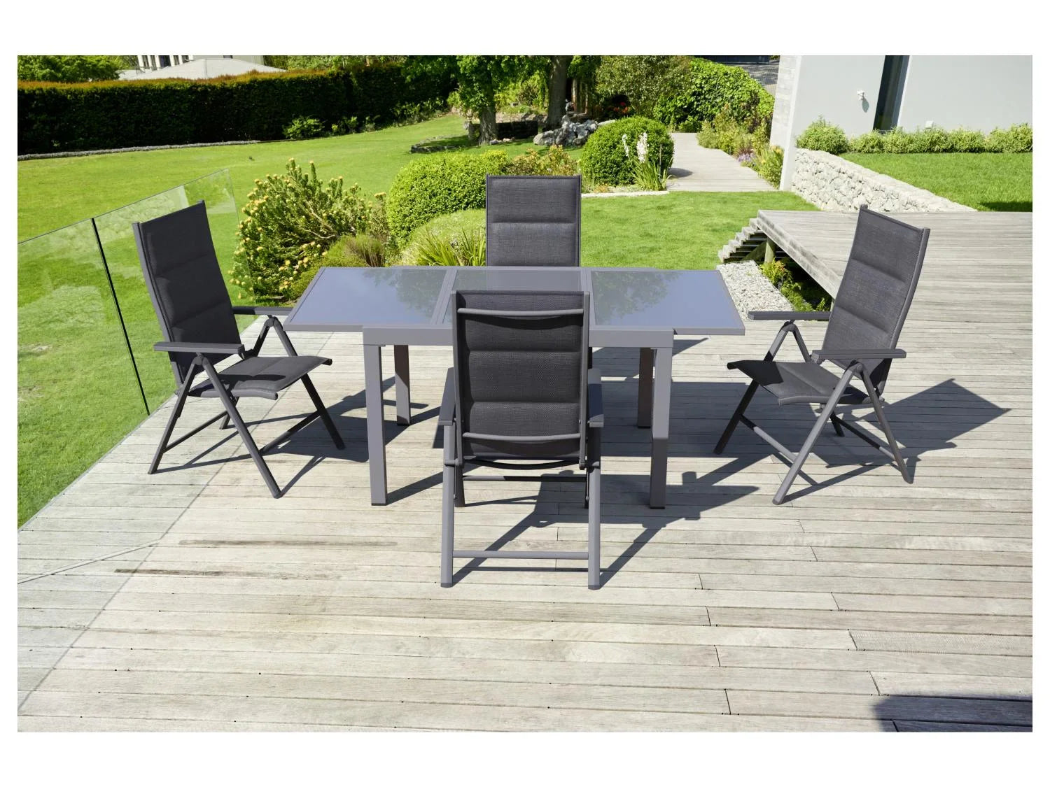 LIVARNO home Lot de 4 chaises hautes TORONTO