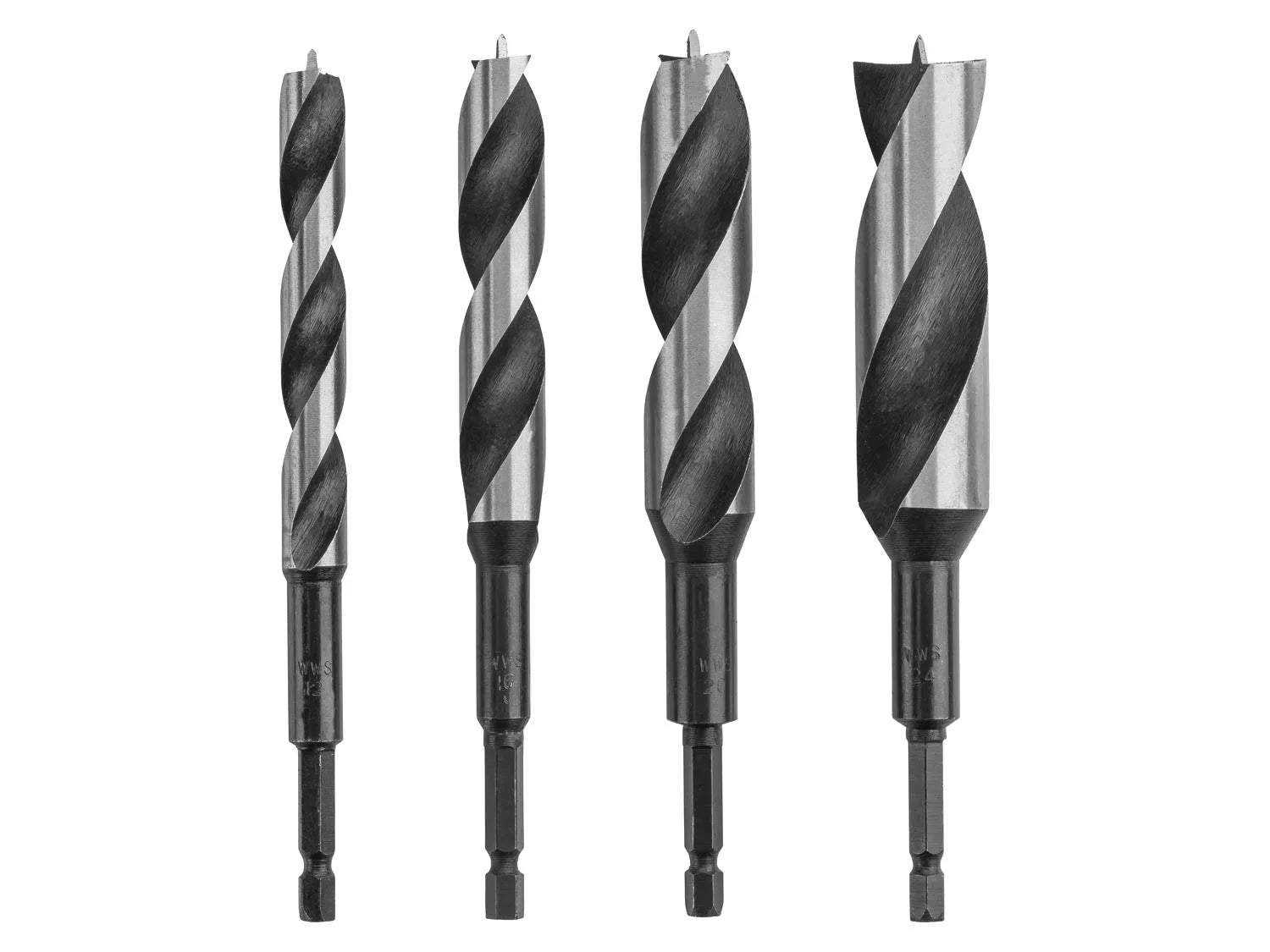 PARKSIDE Set de mches  bois  spirale