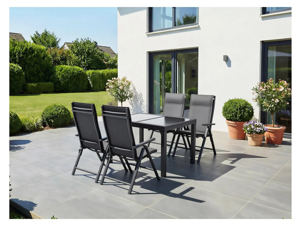 LIVARNO Lot de 2 fauteuils pliants en aluminium Houston