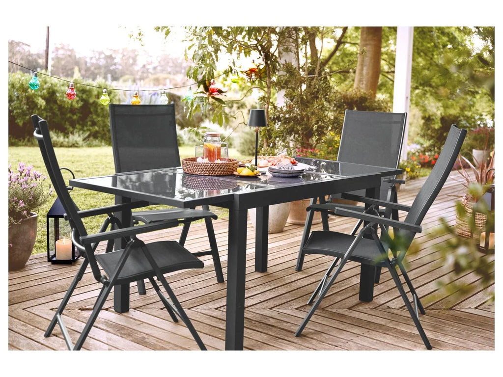 LIVARNO Table de jardin extensible Houston, gris