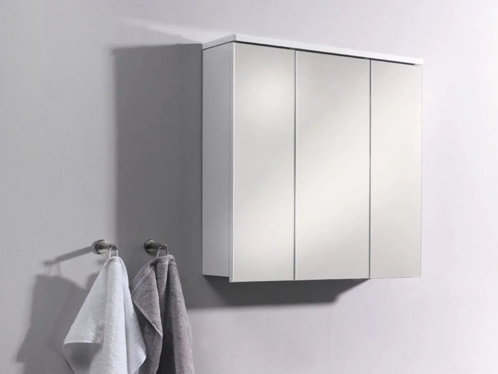 LIVARNO LIVING Armoire de toilette miroir Palermo, 66 x 64 x 16,5 cm