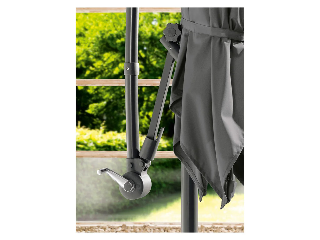 LIVARNO home Parasol dport carr 2,5 x 2,5 m, anthracite