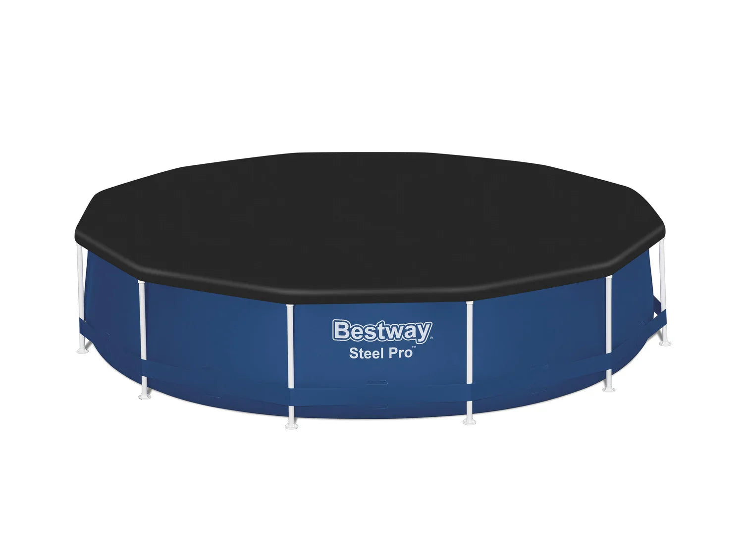 Bestway Kit de piscine complet Steel Pro Frame Pool-Set avec pompe de filtration  366 x 84 cm