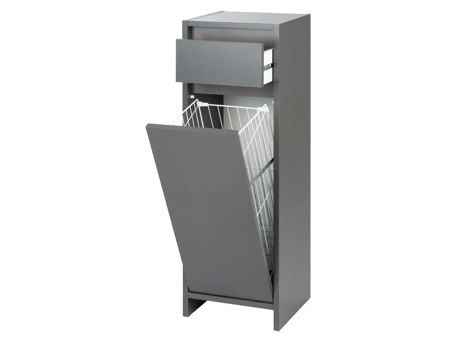 LIVARNO home Armoire latrale de salle de bains Oslo, 32 x 99 x 30 cm, anthracite