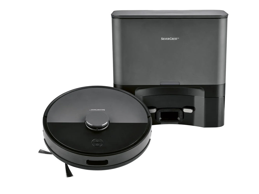 SILVERCREST Robot aspirateur avec station d'aspiration