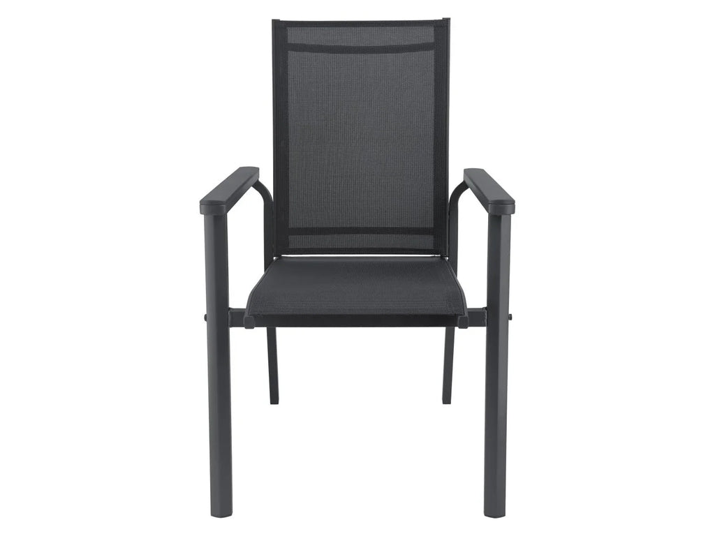 LIVARNO Table de jardin + Lot de 2 fauteuils Houston