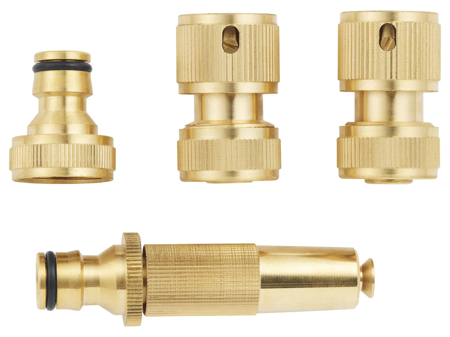 PARKSIDE Kit d'arrosage avec raccords en laiton ou distributeur  deux voies en laiton