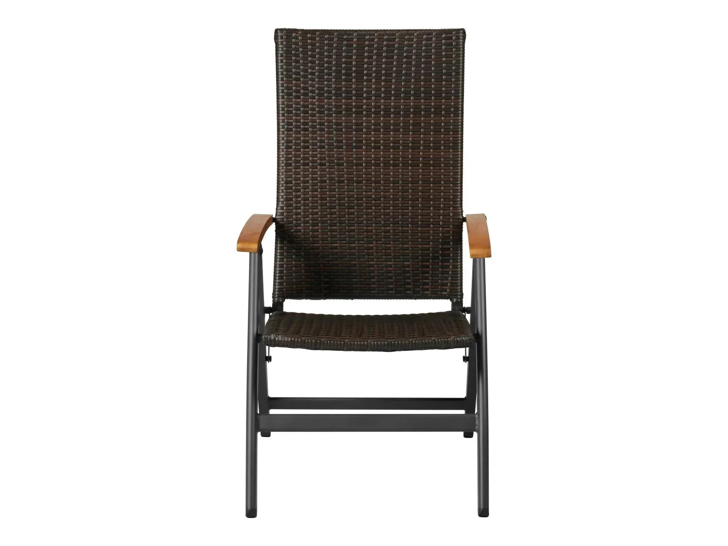 LIVARNO Table de jardin + Lot de 2 fauteuils pliants Valencia