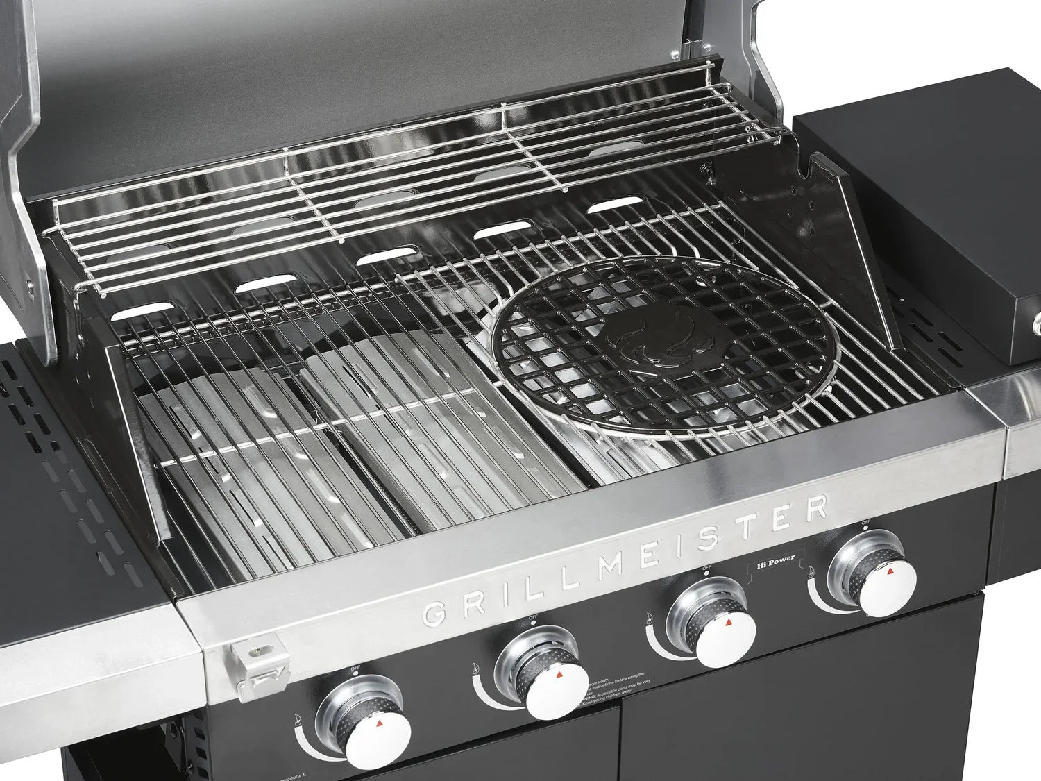 GRILLMEISTER Barbecue  gaz, avec 4 zones de cuisson