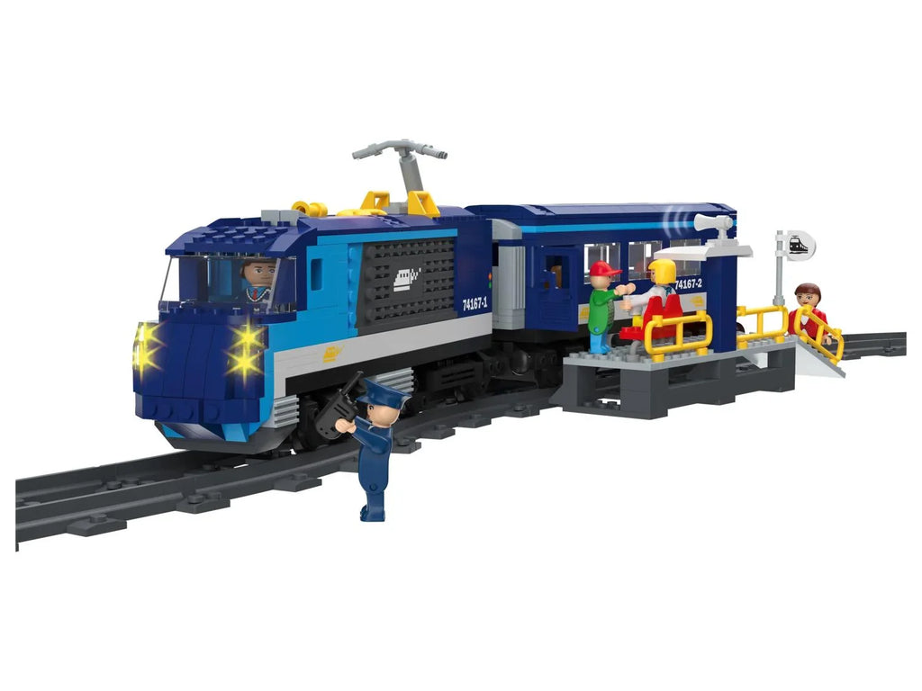 Playtive Clippys Train de marchandises ou de voyageurs