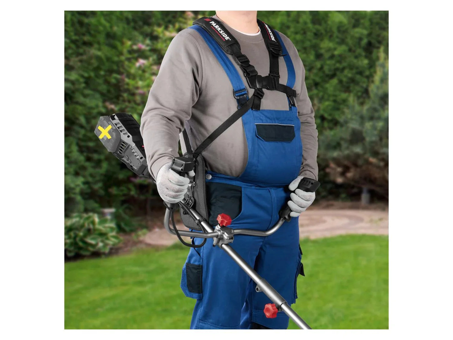 PARKSIDE PERFORMANCE Dbroussailleuse sans fil + chargeur + batterie, 20 V