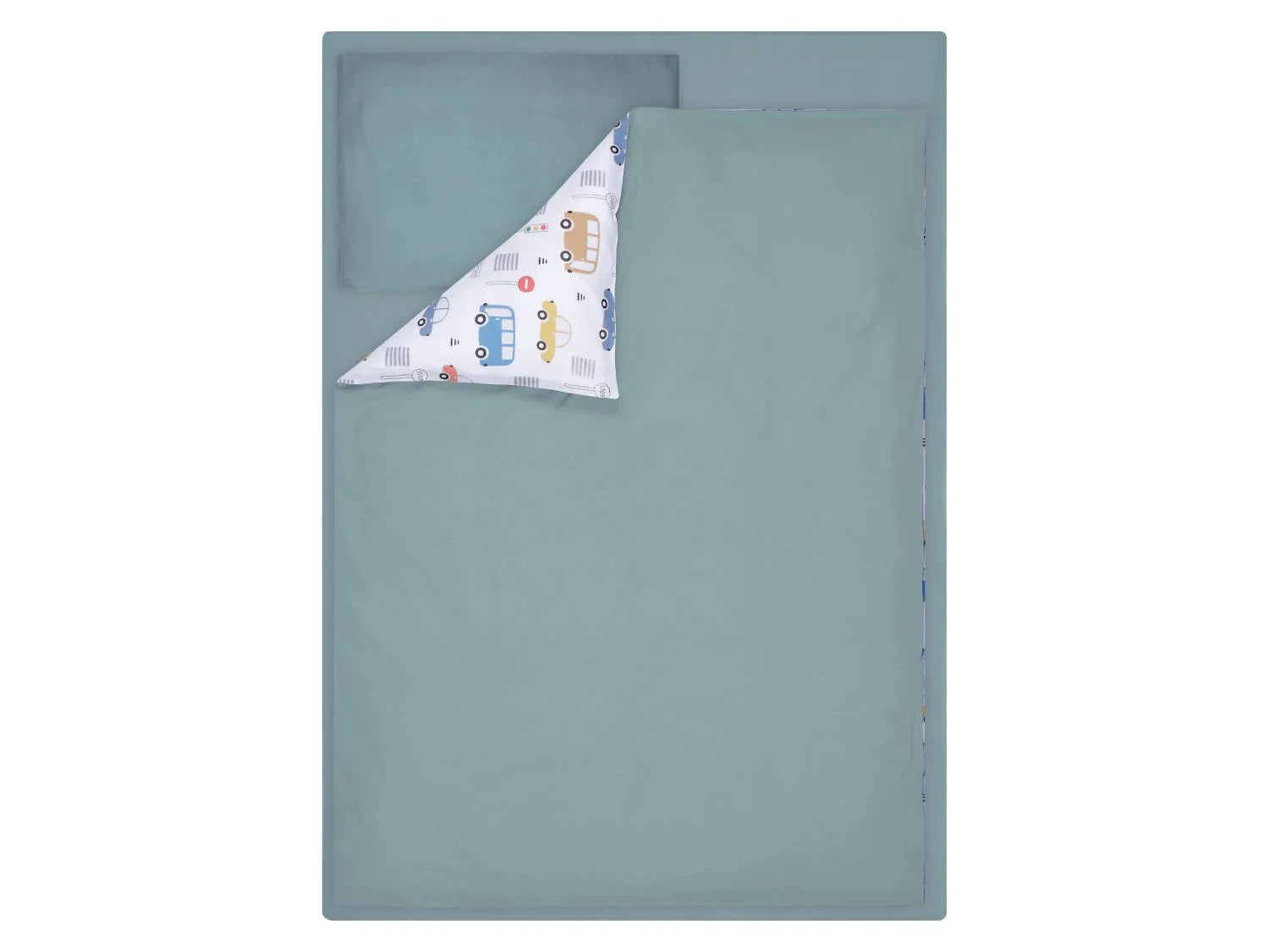 LIVARNO Parure de lit bb rversible, 3 pices