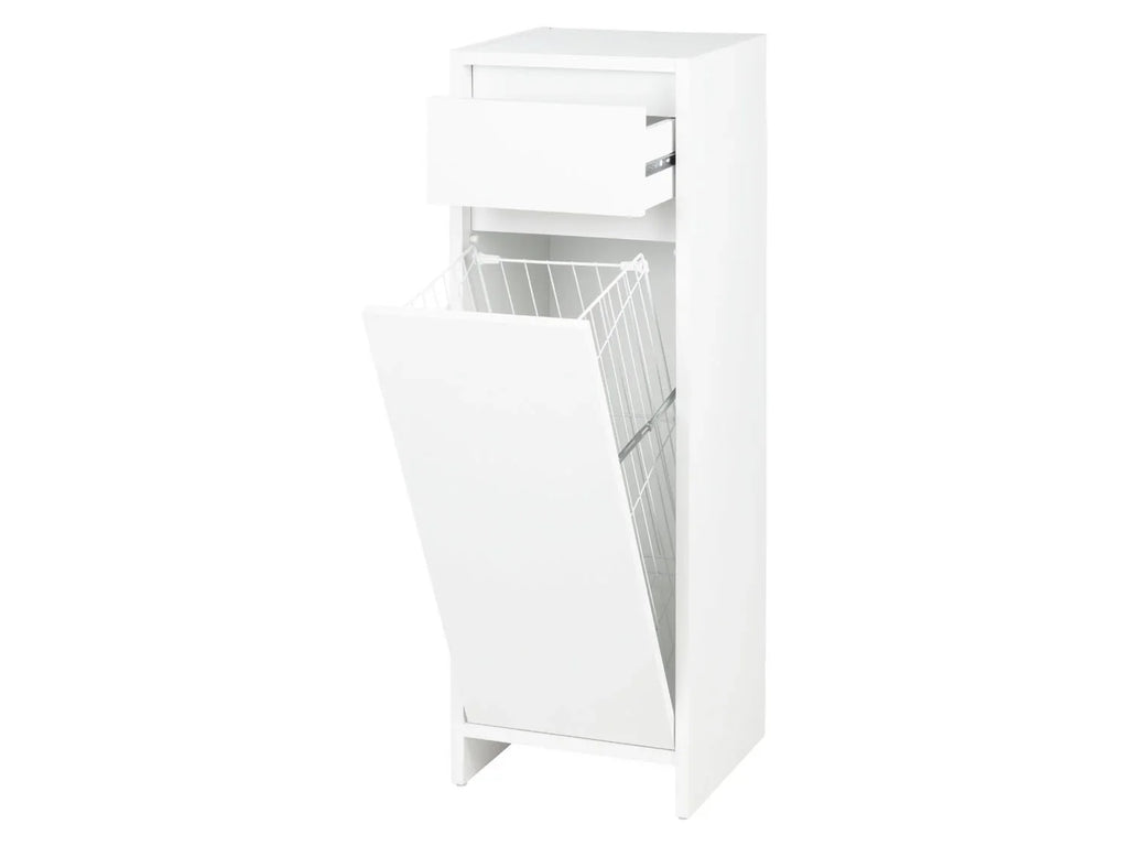 LIVARNO home Armoire latrale de salle de bains Oslo, 32 x 99 x 30 cm, blanche
