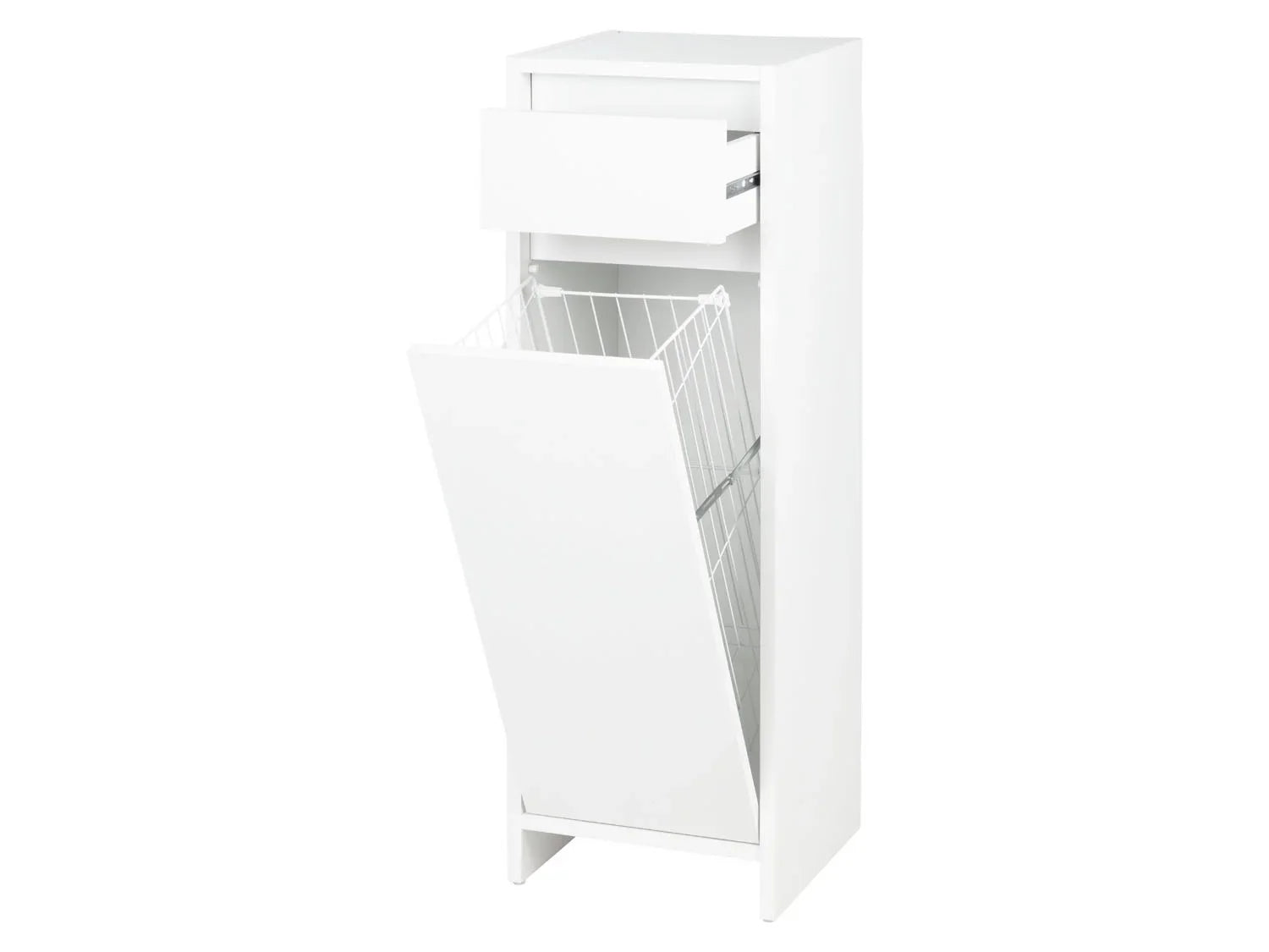 LIVARNO home Armoire latrale de salle de bains Oslo, 32 x 99 x 30 cm, blanche