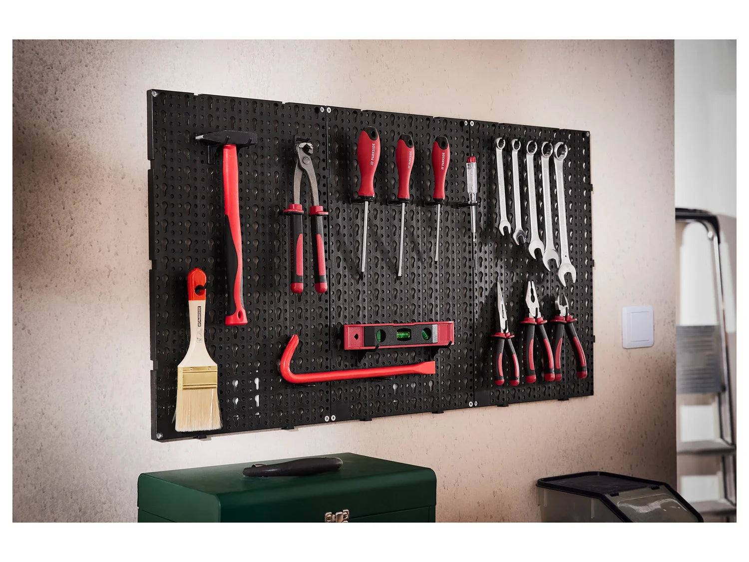 PARKSIDE Panneau mural porte-outils, 30 pices