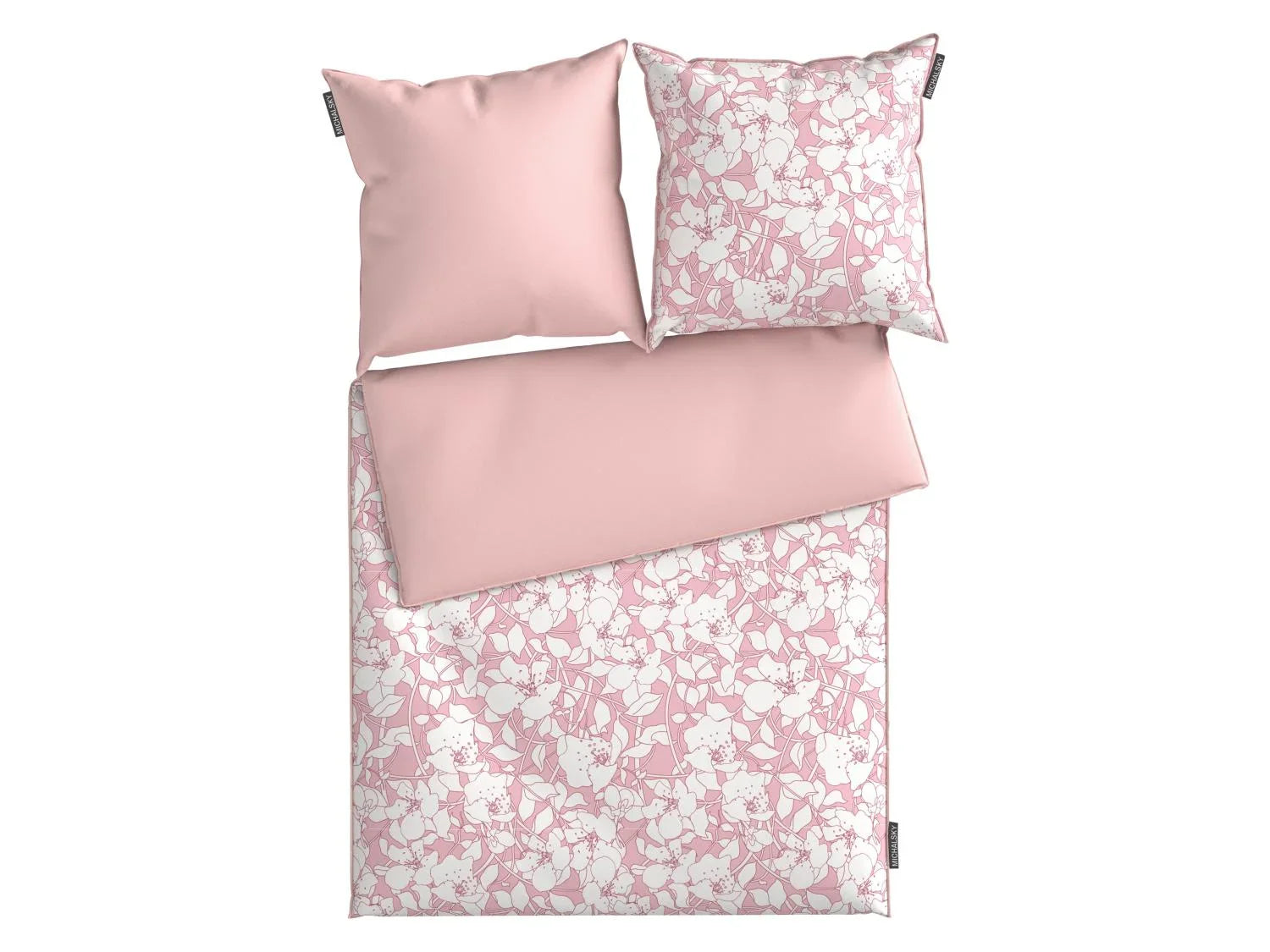 Michalsky Parure de lit rversible en satin, 260 x 240 cm