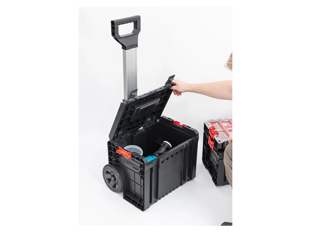 Qbrick System Kit caisse  outils sur roulettes, 3 pices