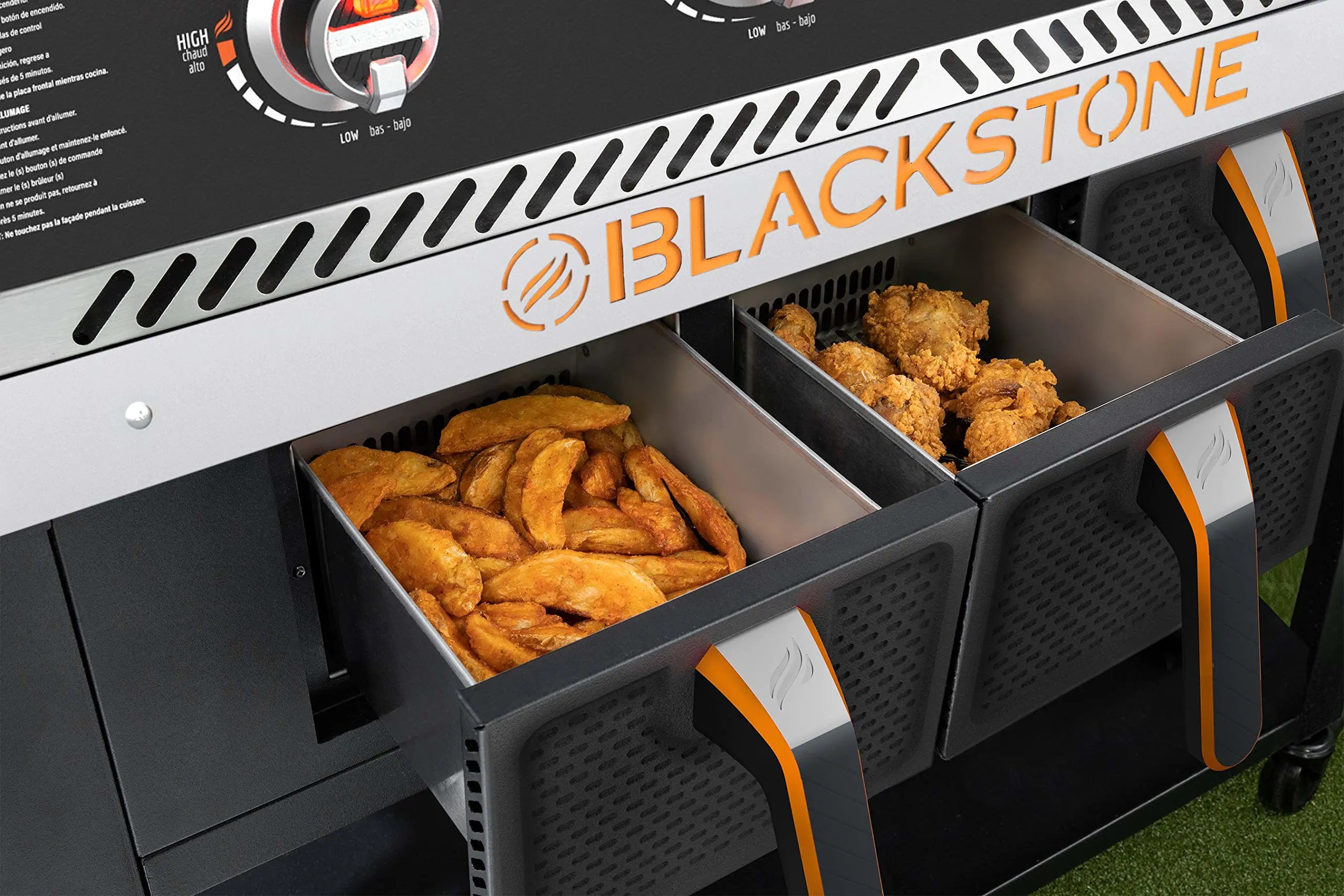 2025 Blackstone 4 Burner and Air Fryer Combo - 36