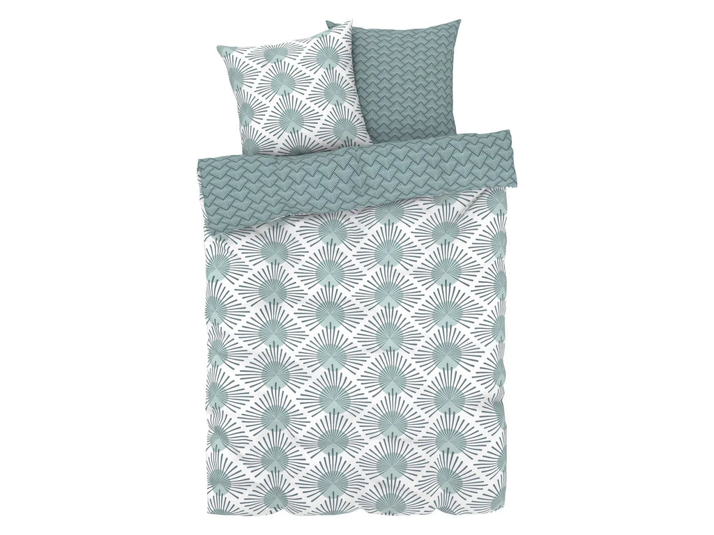LIVARNO home Linge de lit en satin rversible, 240 x 220 cm