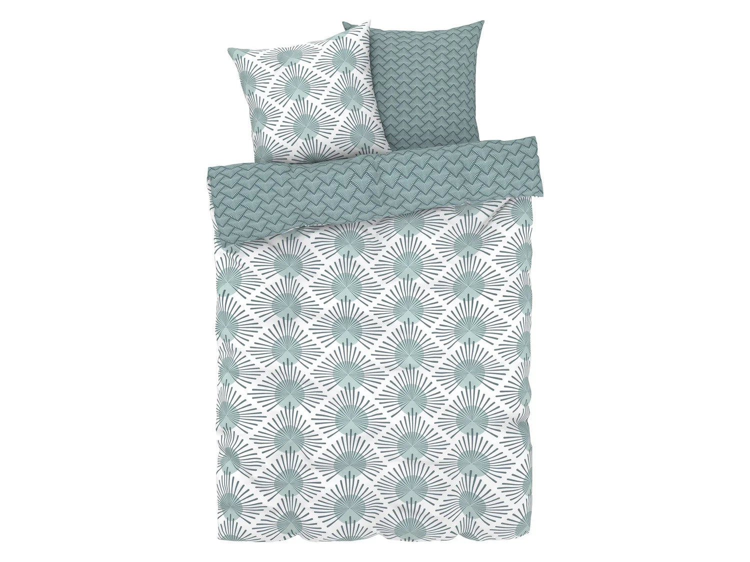 LIVARNO home Linge de lit en satin rversible, 240 x 220 cm
