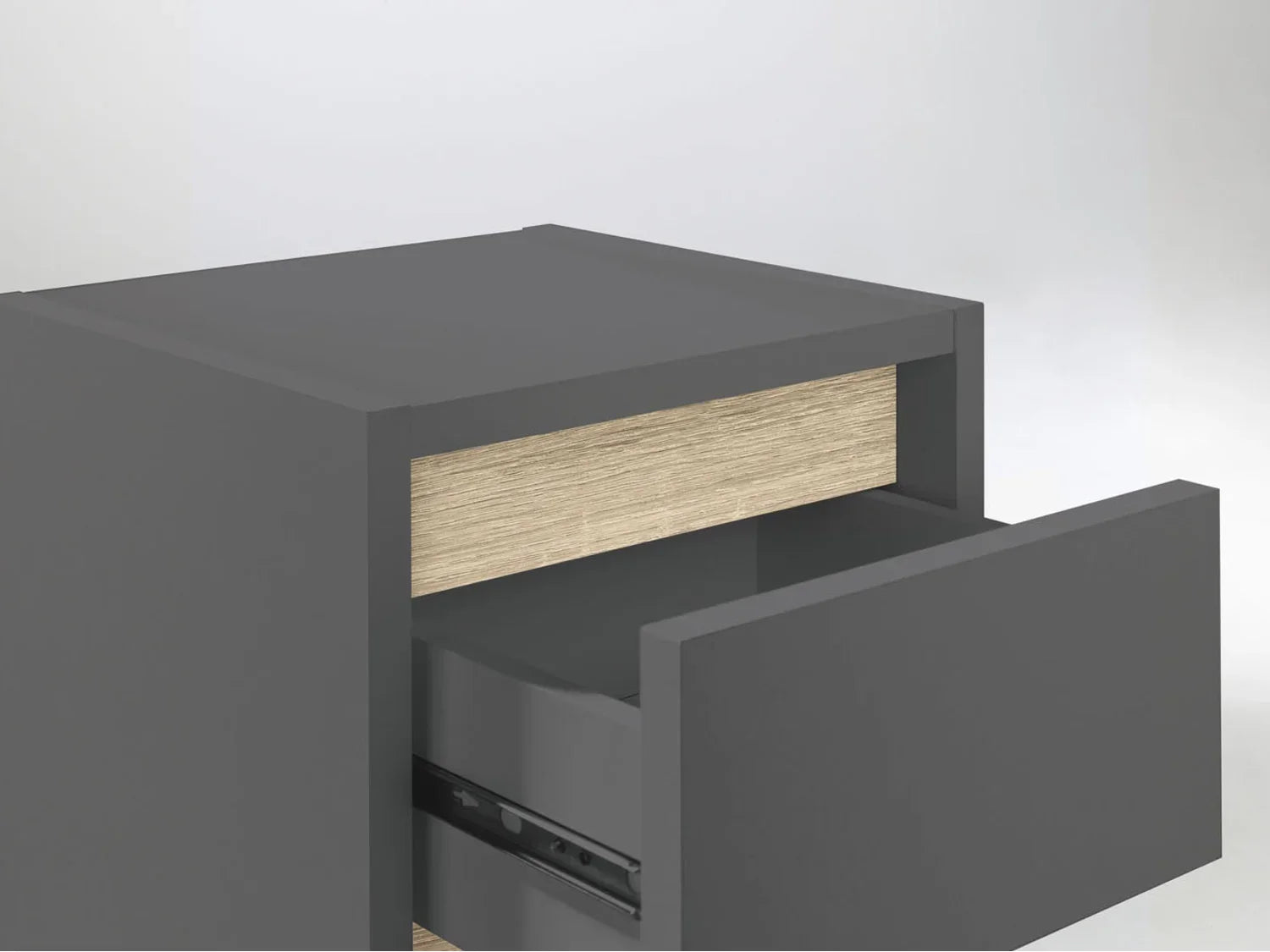 LIVARNO home Armoire latrale de salle de bains Oslo, 32 x 99 x 30 cm, anthracite
