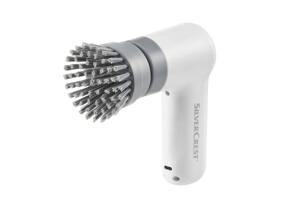 SILVERCREST Brosse de nettoyage lectrique SRB 4 A1, avec 4 embouts