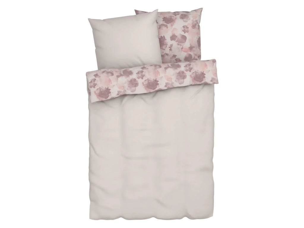 LIVARNO home Parure de lit en satin rversible, 260 x 240 cm