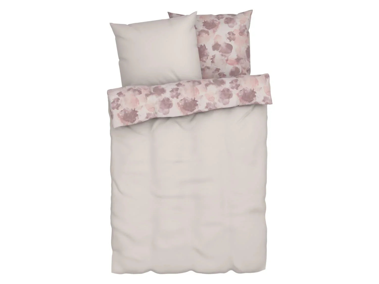 LIVARNO home Parure de lit en satin rversible, 260 x 240 cm