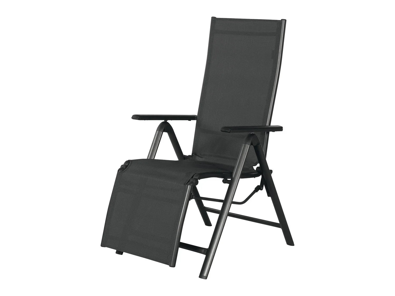 LIVARNO home Fauteuil de jardin Houston, noir/anthracite