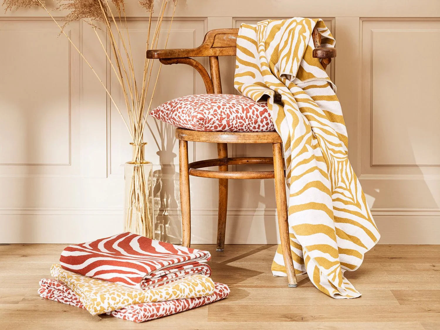 MAGMA Plaid LEOPARDO, 140 x 180 cm
