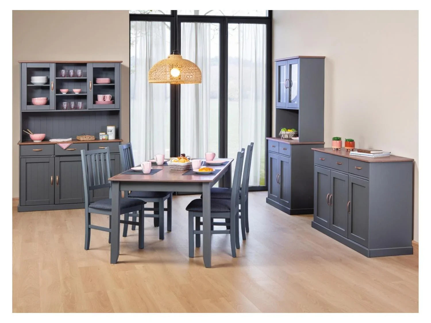Inter Link Table de salle  manger Westerland, 160 x 90 x 75 cm