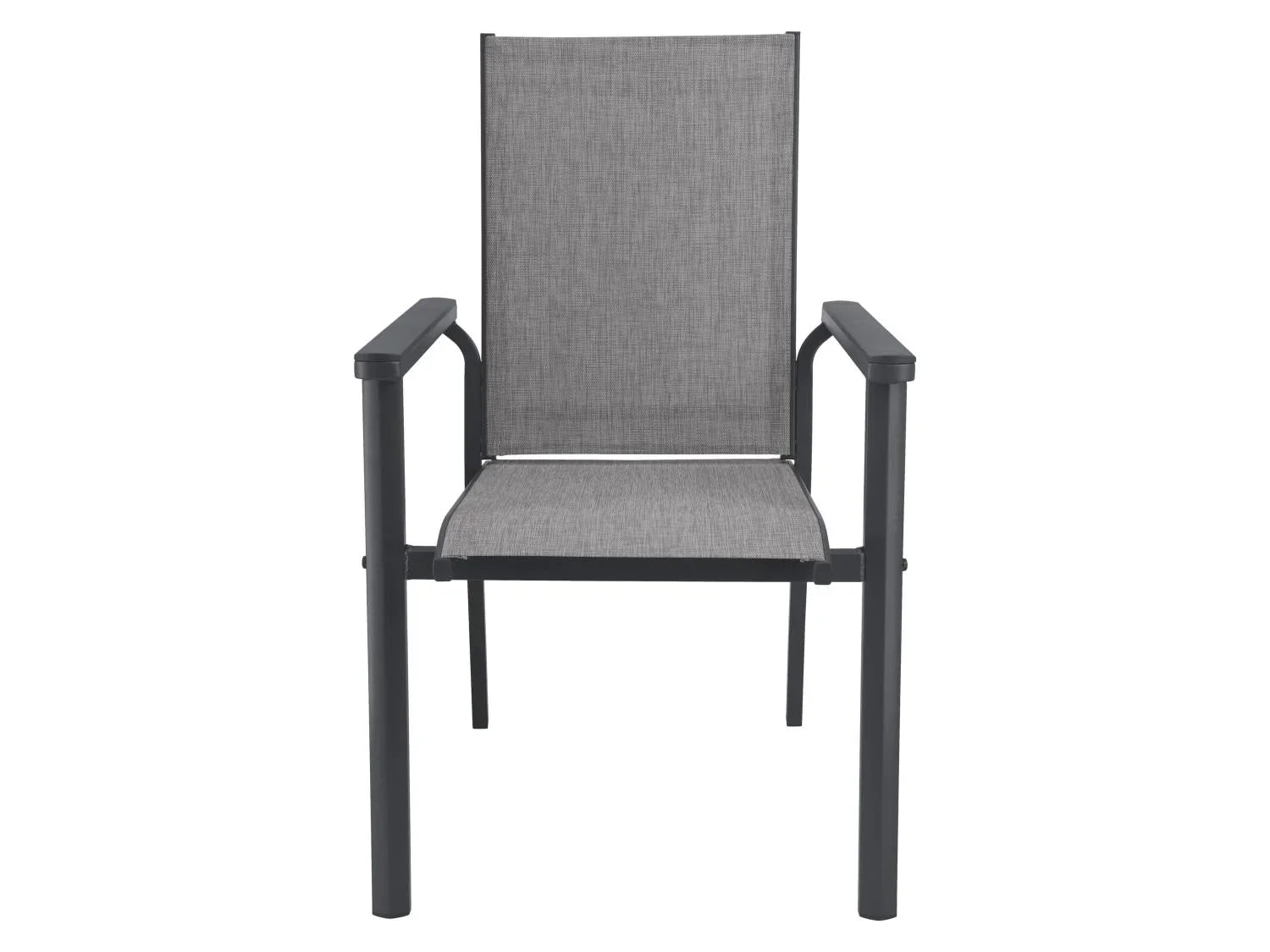 LIVARNO Table de jardin + Lot de 2 fauteuils en aluminium Houston