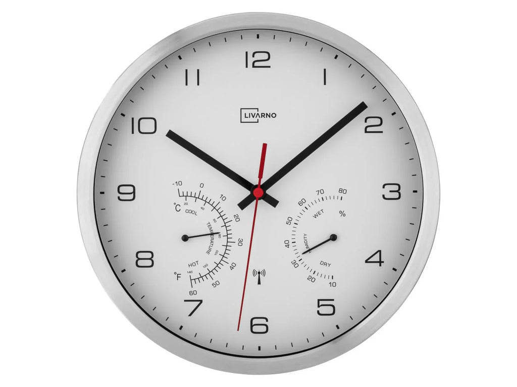 LIVARNO home Horloge murale radioguide