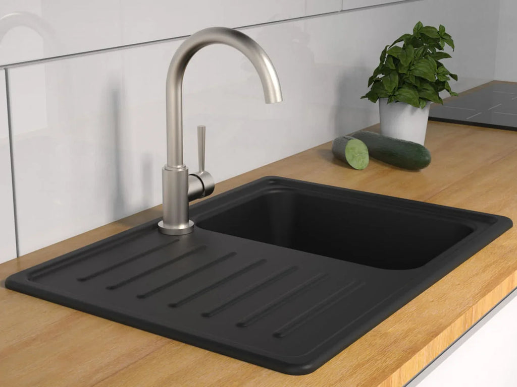 Schtte Mitigeur robinet de cuisine CORNWALL, avec bec courb
