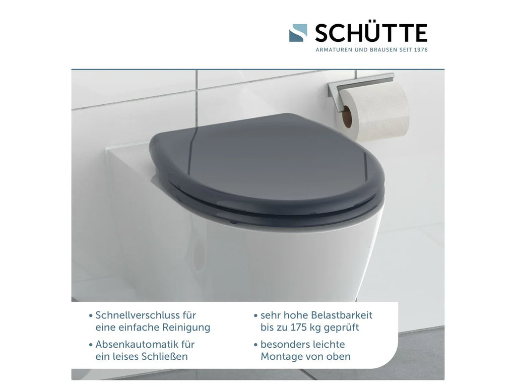 Schtte Abattant WC, avec fermeture en douceur