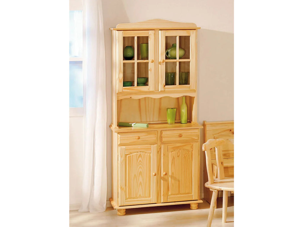Inter Link Meuble vitrine style champtre, 2 ou 3 portes