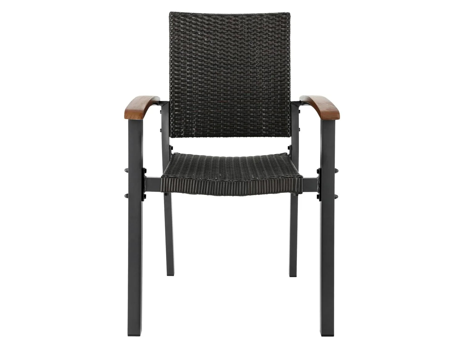 LIVARNO Table de jardin + Lot de 8 fauteuils en rsine tresse Valencia