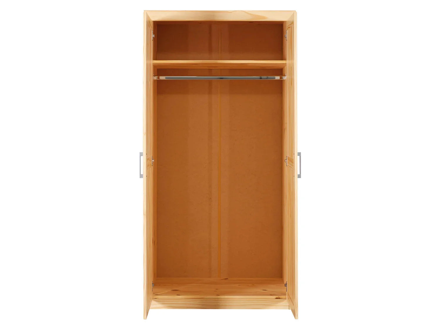 Inter Link Armoire  vtements en pin massif, veines naturelles