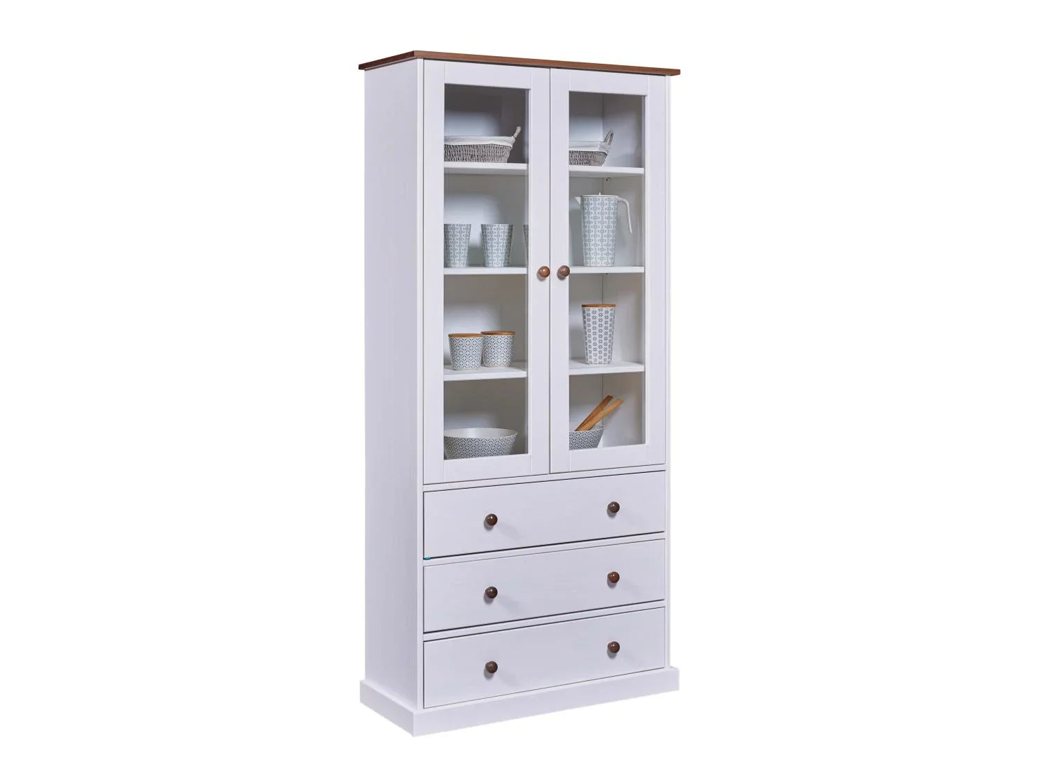 Inter Link Vitrine buffet Westerland , 90 x 38,40 x 190 cm