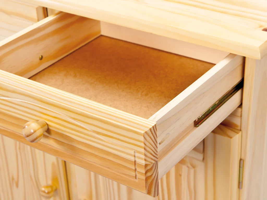Inter Link Commode de style campagnard en bois massif
