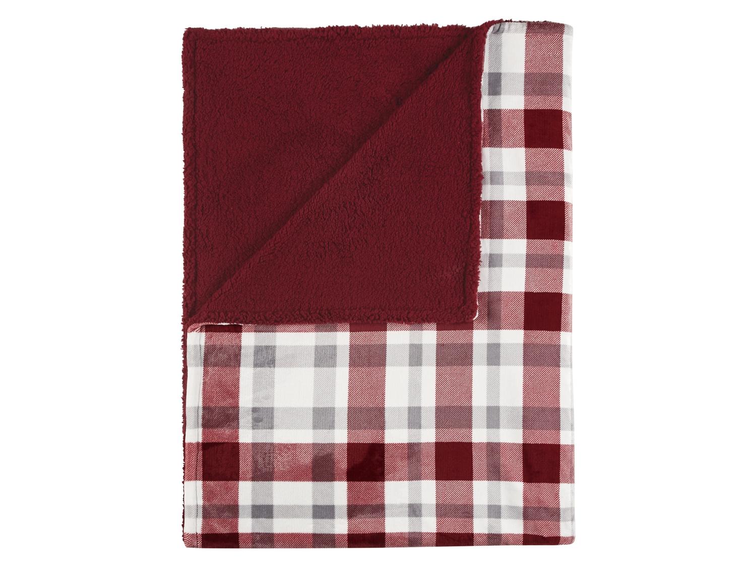 LIVARNO Plaid en microfibre